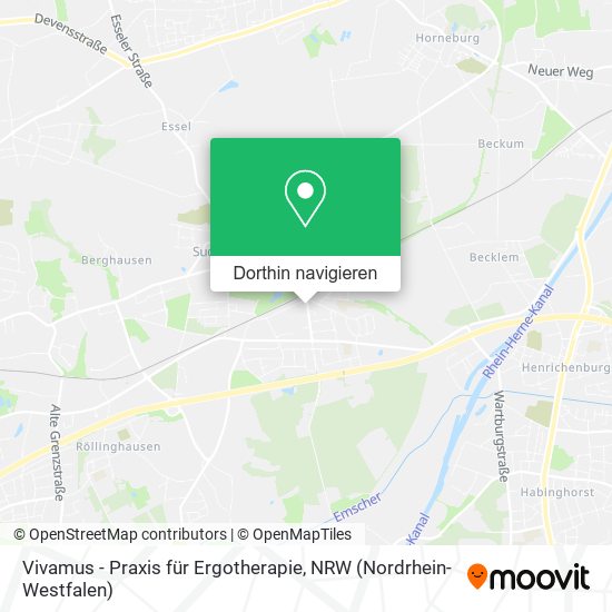 Vivamus - Praxis für Ergotherapie Karte