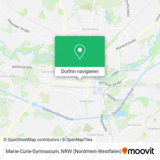 Marie-Curie-Gymnasium Karte