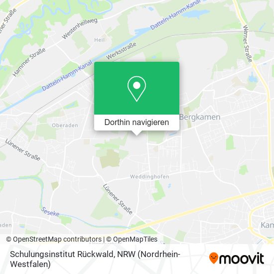 Schulungsinstitut Rückwald Karte