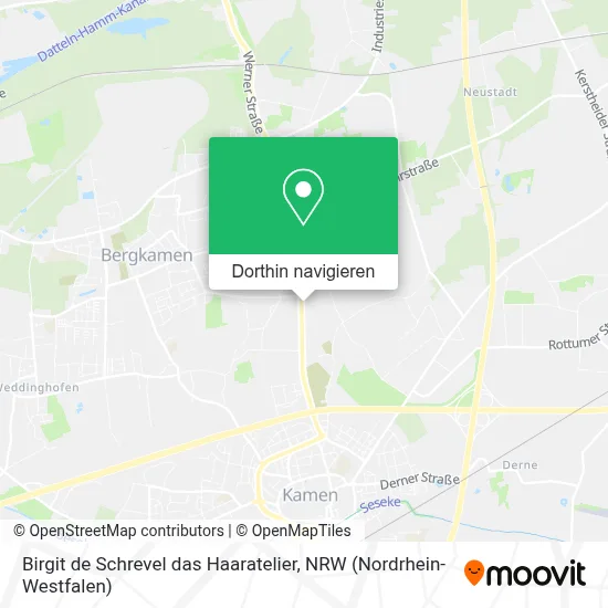 Birgit de Schrevel das Haaratelier Karte