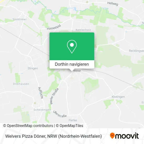 Welvers Pizza Döner Karte