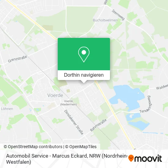 Automobil Service - Marcus Eckard Karte