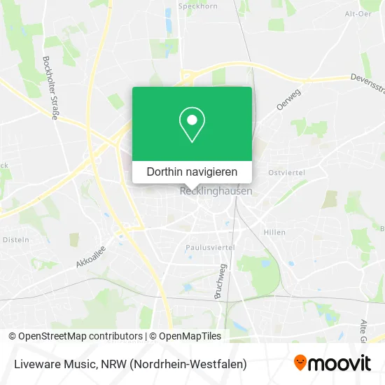 Liveware Music Karte