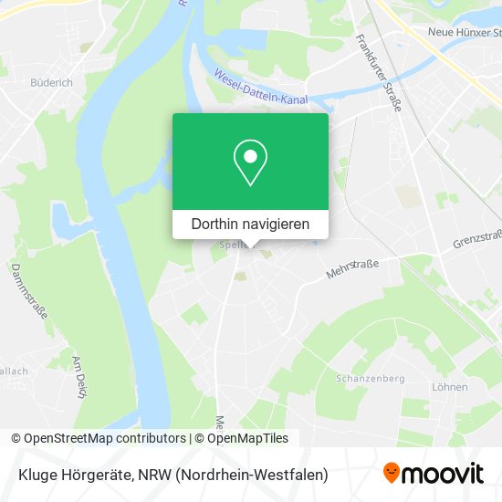 Kluge Hörgeräte Karte
