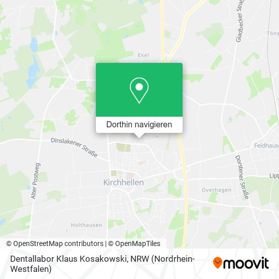 Dentallabor Klaus Kosakowski Karte