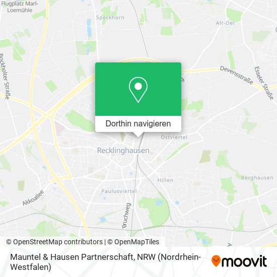 Mauntel & Hausen Partnerschaft Karte