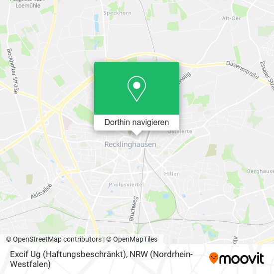 Excif Ug (Haftungsbeschränkt) Karte