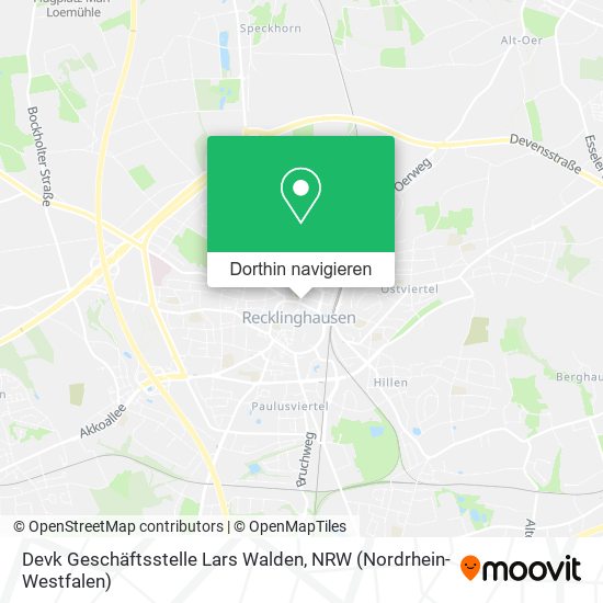 Devk Geschäftsstelle Lars Walden Karte