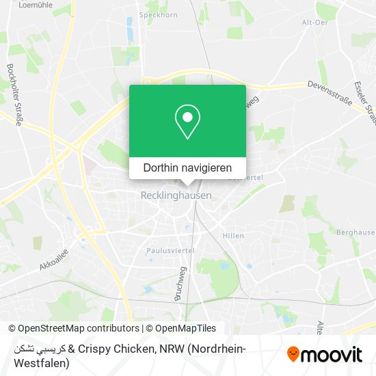 كريسبي تشكن & Crispy Chicken Karte