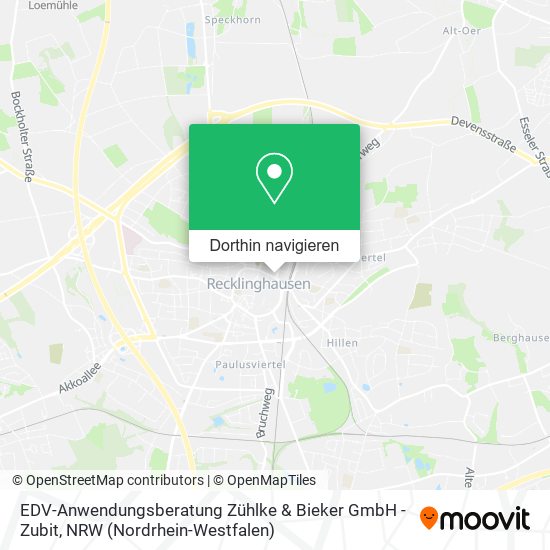 EDV-Anwendungsberatung Zühlke & Bieker GmbH - Zubit Karte