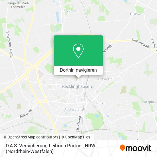 D.A.S. Versicherung Leibrich Partner Karte