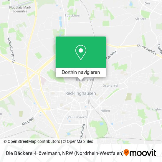 Die Bäckerei-Hövelmann Karte
