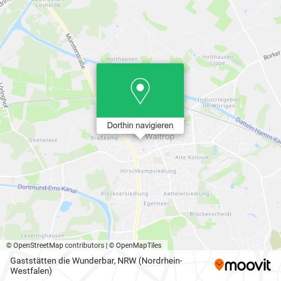 Gaststätten die Wunderbar Karte