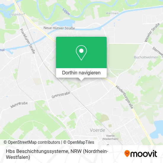 Hbs Beschichtungssysteme Karte