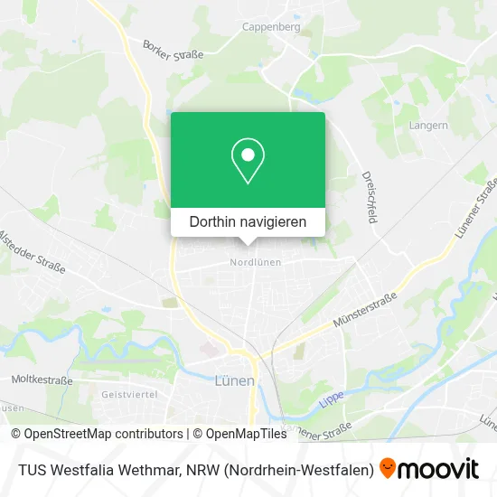 TUS Westfalia Wethmar Karte