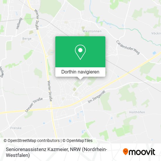 Seniorenassistenz Kazmeier Karte