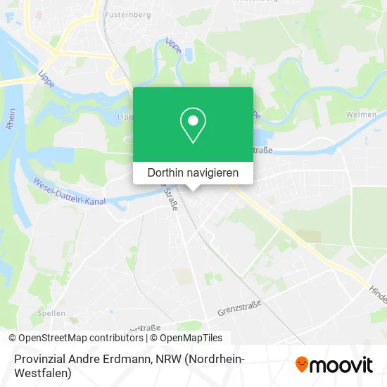 Provinzial Andre Erdmann Karte