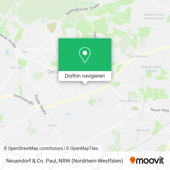 Neuendorf & Co. Paul Karte