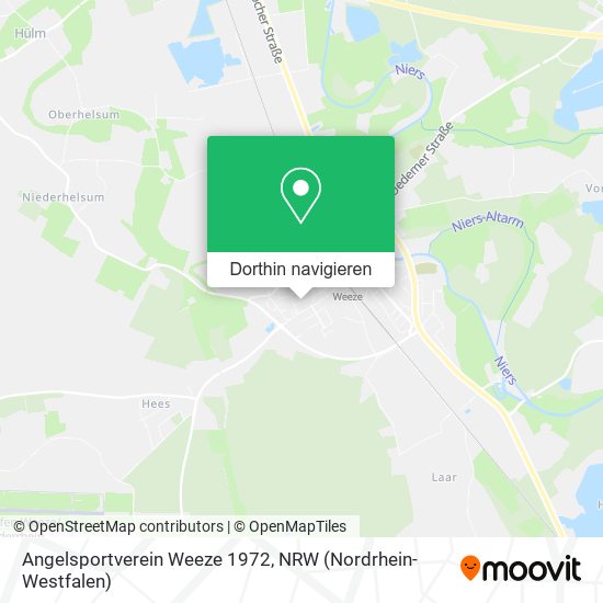 Angelsportverein Weeze 1972 Karte