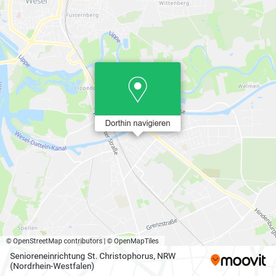 Senioreneinrichtung St. Christophorus Karte