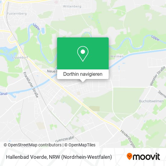 Hallenbad Voerde Karte