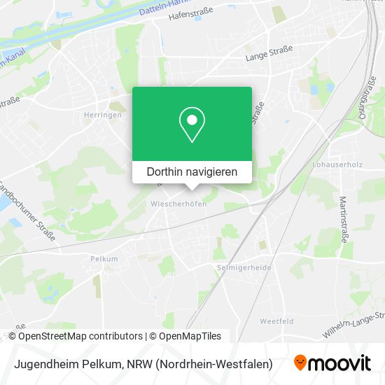 Jugendheim Pelkum Karte