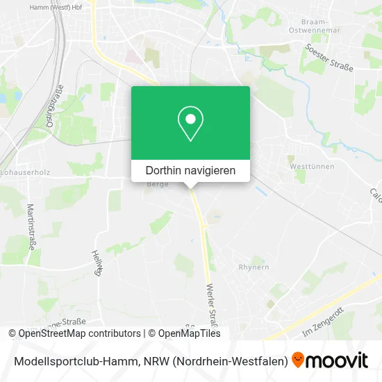 Modellsportclub-Hamm Karte