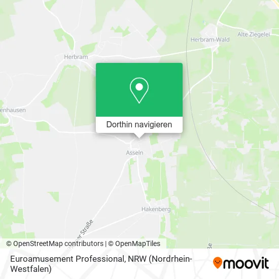 Euroamusement Professional Karte