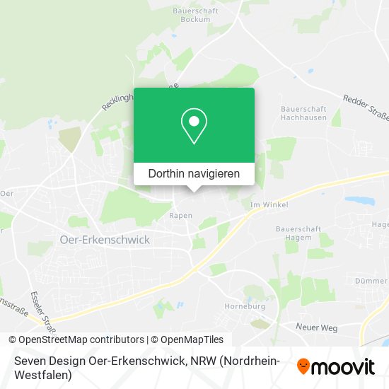 Seven Design Oer-Erkenschwick Karte