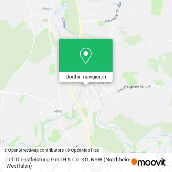 Lidl Dienstleistung GmbH & Co. KG Karte
