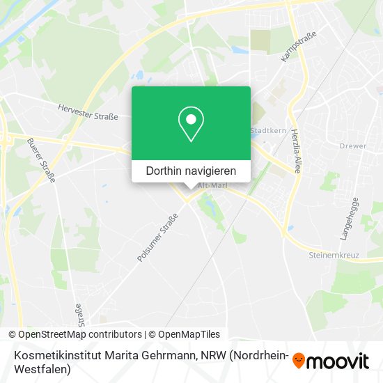 Kosmetikinstitut Marita Gehrmann Karte