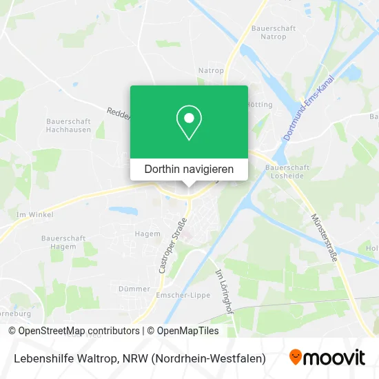 Lebenshilfe Waltrop Karte