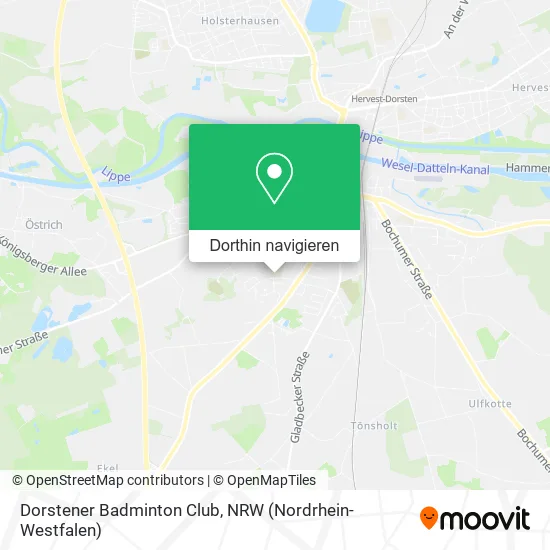 Dorstener Badminton Club Karte