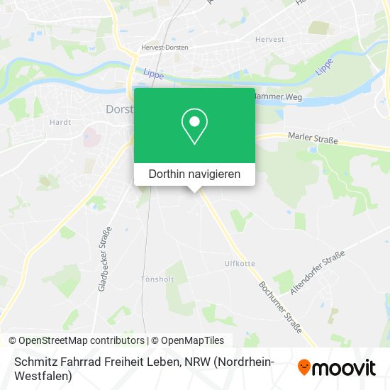 Schmitz Fahrrad Freiheit Leben Karte