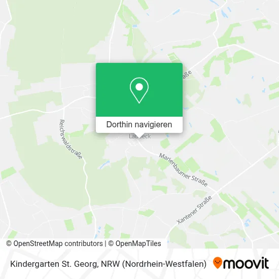 Kindergarten St. Georg Karte