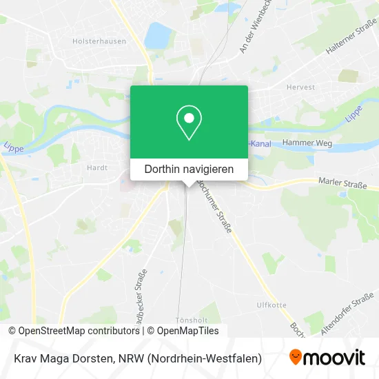 Krav Maga Dorsten Karte