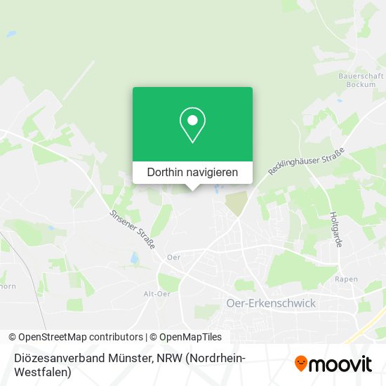 Diözesanverband Münster Karte
