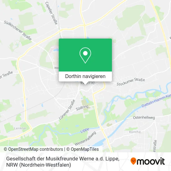 Gesellschaft der Musikfreunde Werne a.d. Lippe Karte