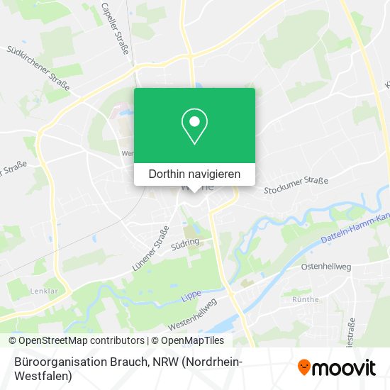Büroorganisation Brauch Karte