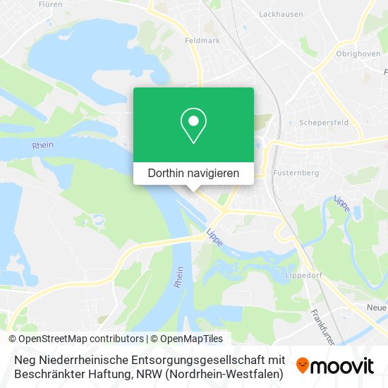 Neg Niederrheinische Entsorgungsgesellschaft mit Beschränkter Haftung Karte