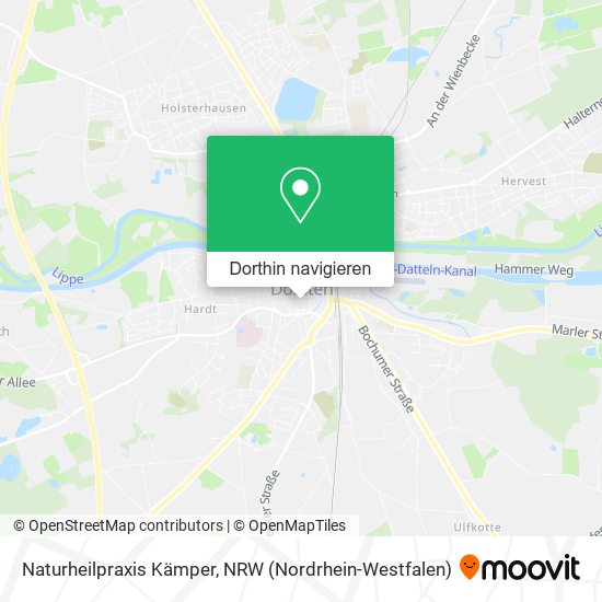 Naturheilpraxis Kämper Karte