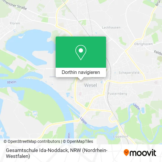 Gesamtschule Ida-Noddack Karte