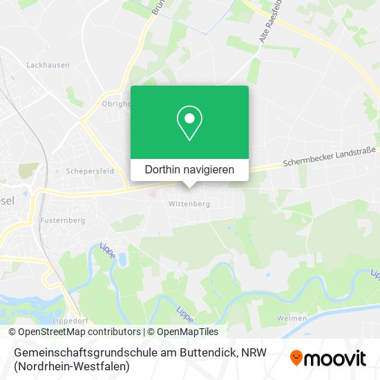 Gemeinschaftsgrundschule am Buttendick Karte