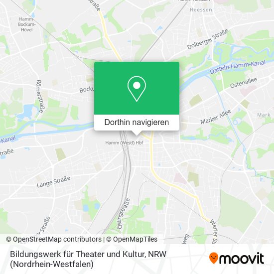 Bildungswerk für Theater und Kultur Karte