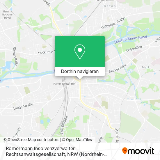 Römermann Insolvenzverwalter Rechtsanwaltsgesellschaft Karte
