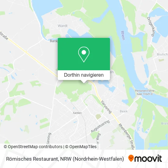 Römisches Restaurant Karte