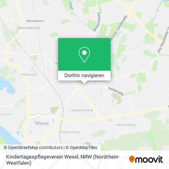 Kindertagespflegeverein Wesel Karte