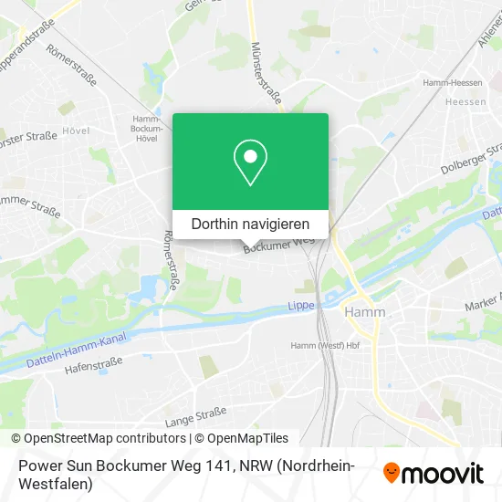 Power Sun Bockumer Weg 141 Karte