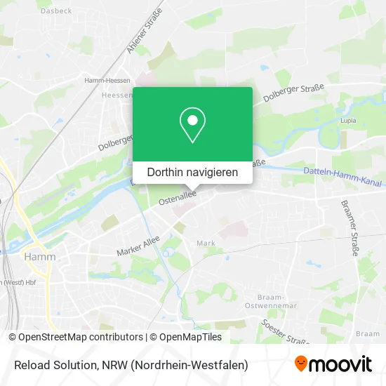 Reload Solution Karte