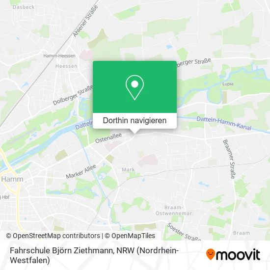 Fahrschule Björn Ziethmann Karte